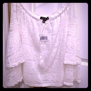 Off the shoulder blouse